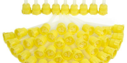 Mixing Tips HP Correct Flow Yellow 4.2mm 48/Bx