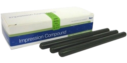Green Wax Impression Compound Stick