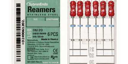 SybronEndo - Reamers 25mm #30 6/Bx