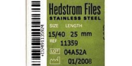 SybronEndo - Hedstrom Files 21mm #15-40 Assorted 6/Bx
