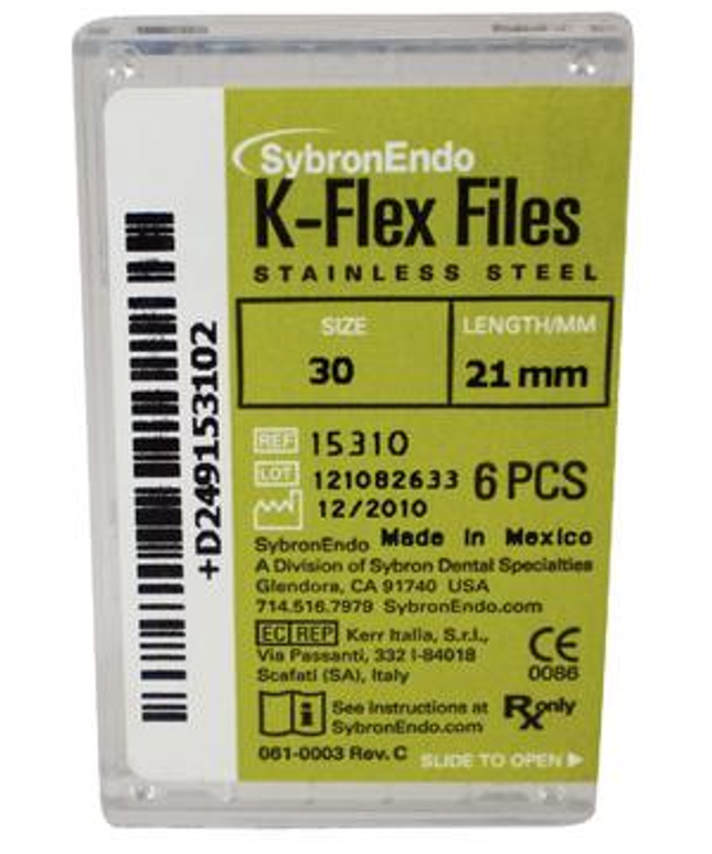 SybronEndo - K-Flex Files 21mm #35 6/Bx