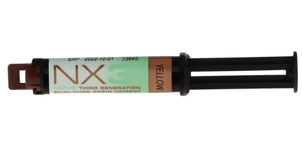 NX3 - Dual-Cure, Syringe, 5g - Yellow