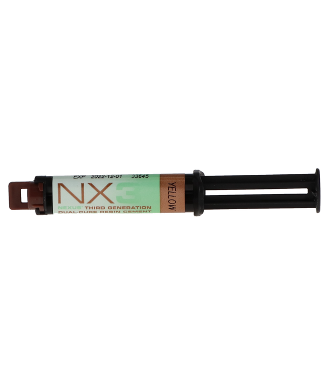 NX3 - Dual-Cure, Syringe, 5g - Yellow