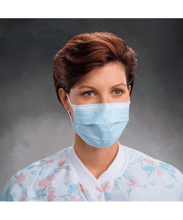 Kimberly Clark - Tecnol Earloop Procedure Masks 50/Bx Blue