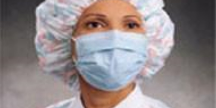 Kimberly Clark - Fluidshield Earloop Procedure Masks Orange 40/Bx ASTM 3