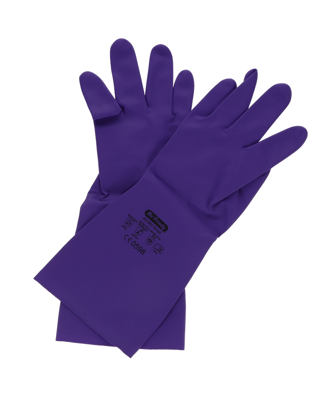 Hu-Friedy - IMS Nitrile Flock-lined Utility Gloves size #7 3 pairs/pack