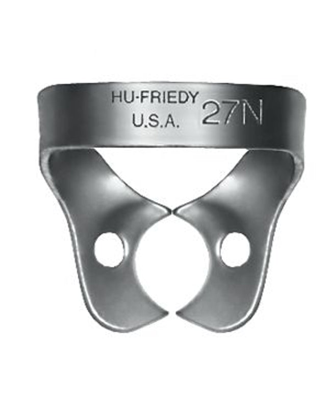 Hu-Friedy - Rubber Dam Clamp Satin Finish 27N