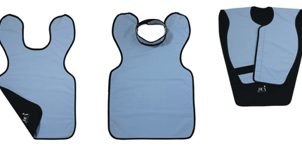 Dux Dental - X-Ray Apron Lead Free W/Collar Child Charcoal