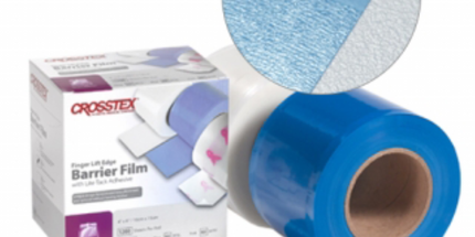 Crosstex - Barrier Film Finger Lift 4x6 Blue 1200/Bx