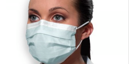 Crosstex - Isofluid - FogFree - Earloop Mask - 40-box - Blue