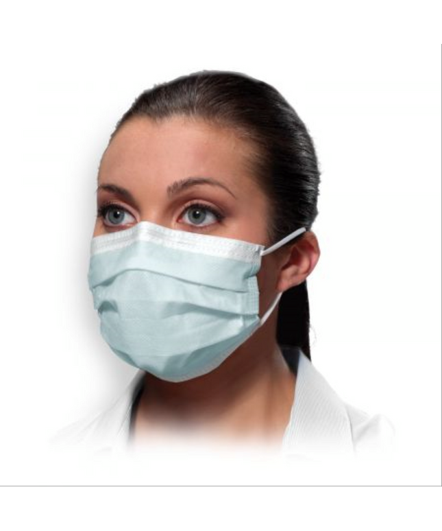 Crosstex - Isofluid - FogFree - Earloop Mask - 40-box - Blue