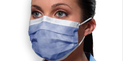 Crosstex - Isofluid Earloop Masks Lavender 50/Bx - ASTM 1