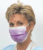 Crosstex - Isofluid - Face Mask - 50-box - Pink