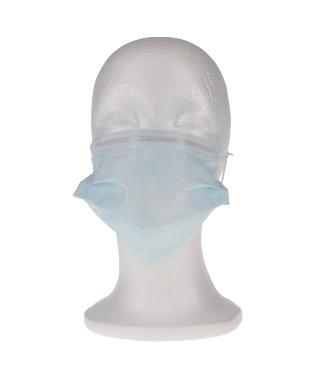 Crosstex - Isofluid Plus Earloop Mask Blue 50/Bx - Level-1