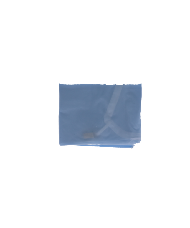 Crosstex - Plastic Bib Knee 27x40 Blue Ea