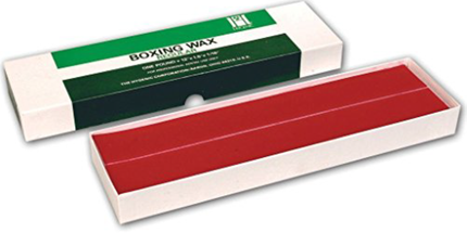 Coltene - Hygenic Boxing Wax - Red, Regular 12" x 1-1/2" x 1/16", 1 Lb. Package