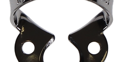 Coltene - Hygenic #W3 Wingless Flat Jawed for Small Molars Metal Rubber Dam Clamp, Single