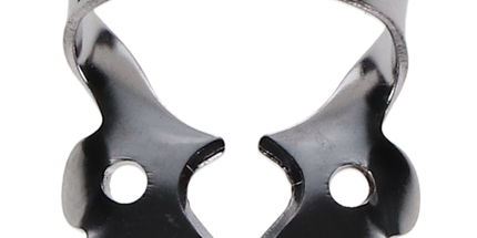 Coltene - Hygenic #2A Winged Premolars and Upper Incisors Metal Rubber Dam Clamp, Single