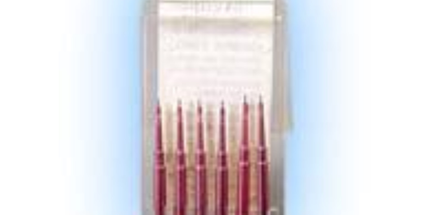 Coltene - Kodex K-91 Red .017" X .059" / .425 mm x 1.5 mm - Long Shank (Depth Limiting)