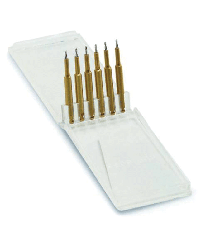 Coltene - Kodex K-93 Silver .021" x .157" / .525 mm x 4 mm (NOT Depth Limiting) pin drill