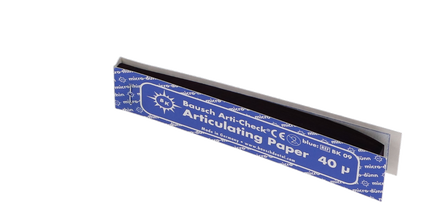 Bausch - Articulating Paper Micro-Thin Booklets Blue 200/pk