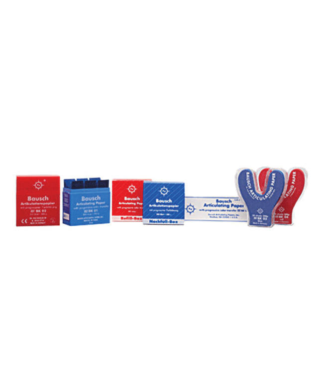Bausch - Articulating Paper Strips Refill Box Red 300/Pk