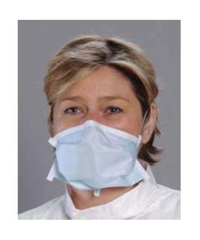 Alpha Protech - Critical Cover PFL Headband Masks Blue 50/Box