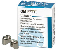 3M Unitek S.S. Permanent Molar 1st UL-5 5/Pk