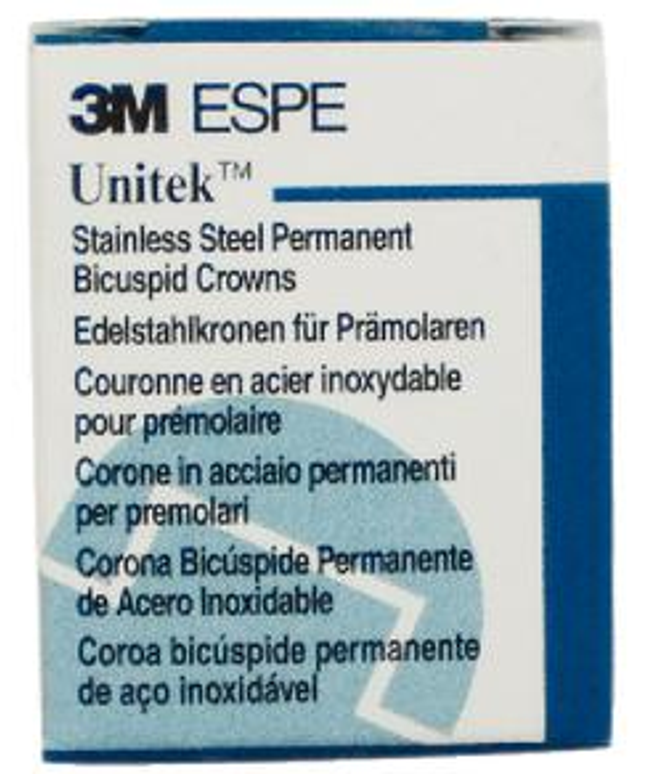 3M Unitek S.S. Permanent Molar 1st UR-4 5/Pk
