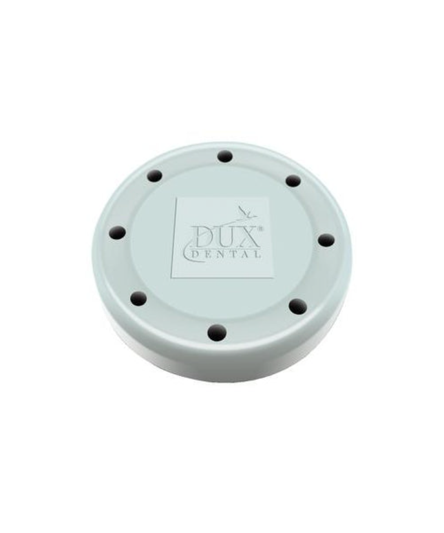 Dux Dental - Bur Block Magnetic 8 Hole Round Seafoam