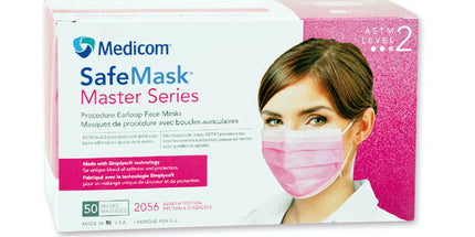Medicom - Safe Mask Master Series Level 2 Azalea 50/Box