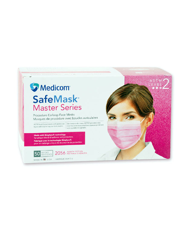 Medicom - Safe Mask Master Series Level 2 Azalea 50/Box