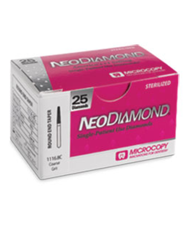 Microcopy - Neo Diamonds FG 1118.8C Round End Taper 25/PK