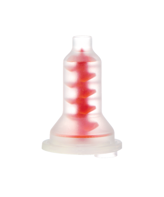 Pac-Dent - Dynamic Mixing Tips - Red 50/Pk. Compatible with all Penta machines