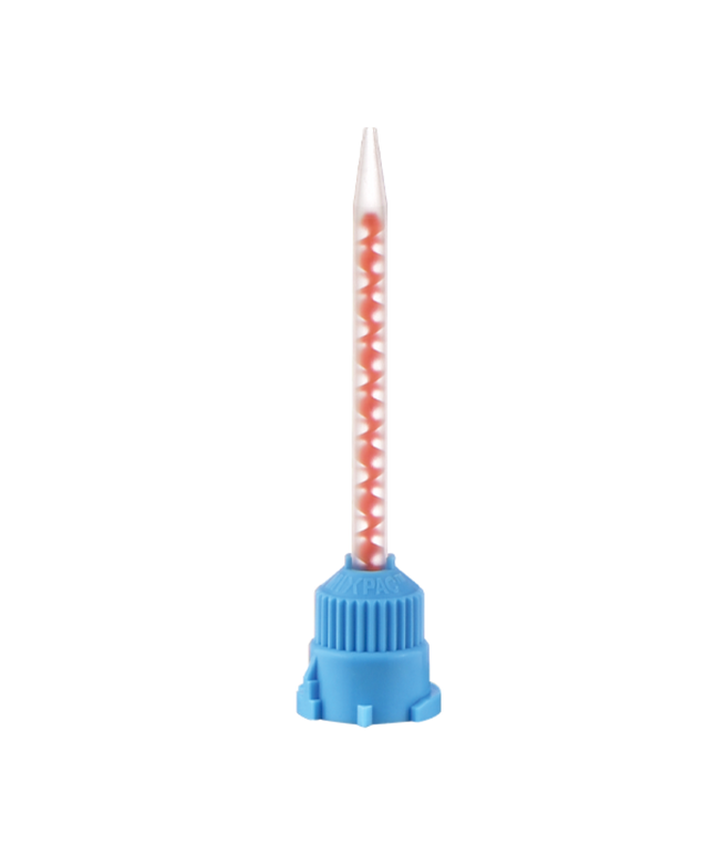 Pac-Dent - HP Mixing Tips, Blue (Orange inside). Package of 25 tips