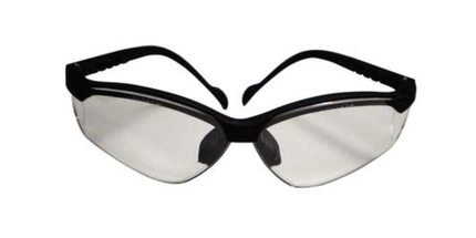 Palmero - See-Breez Eyewear - Black Frame - Clear Lens