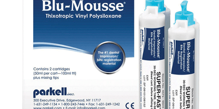 Blu-Mousse - Bite Registration - Peppermint Package