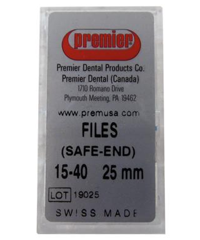 Premier - K-File 25mm 6/Pk #15-40