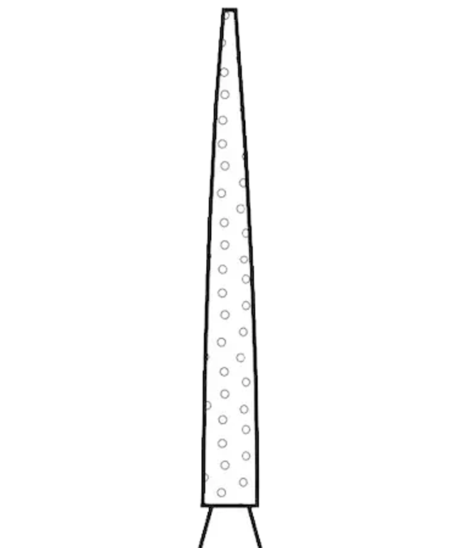 Premier - Two Striper Diamond FG 261.8C 5/PK