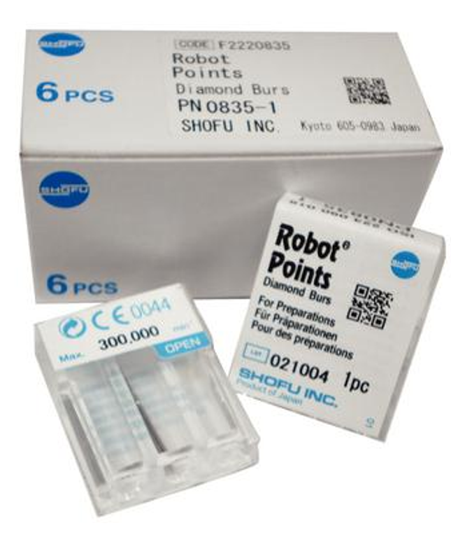 Robot Diamond Points FG 0835F Each