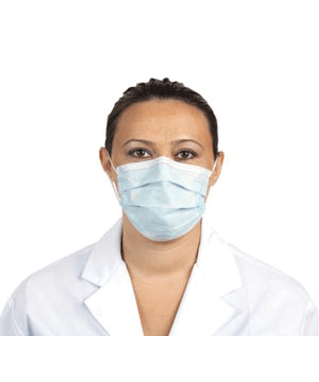 Sultan - ComFit Earloop Easy Breathe Masks Blue 40/Bx