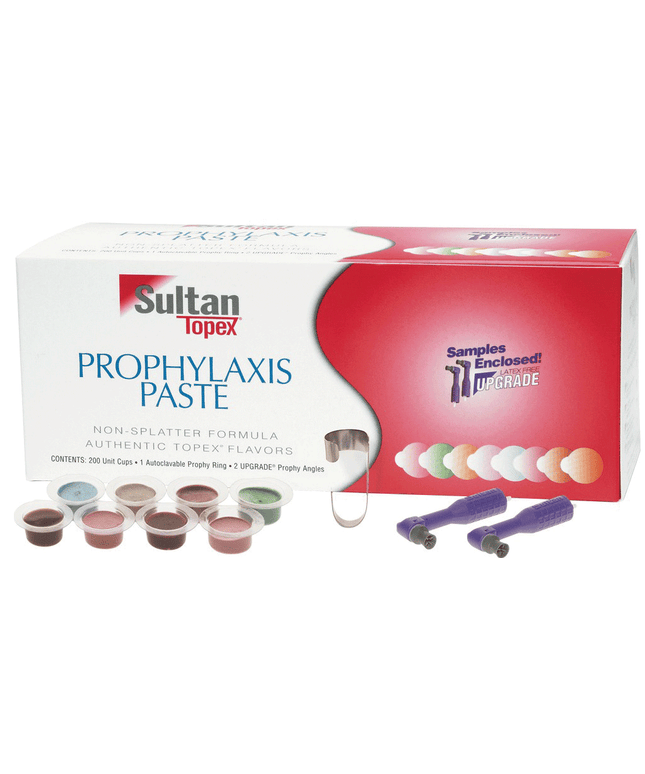 Sultan - Topex Prophy Paste Jar Medium Mint 12 oz