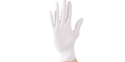 Aurelia Vibrant PF Chlorn Latex Gloves X-Large 100/Bx