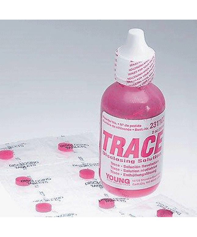 Young - Trace Disclosing Solution Tablets 250/Bx