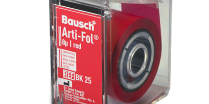 Bausch - Arti-Fol Plastic In Dispenser 2-Sided, 22 Mm 20 Meter Red