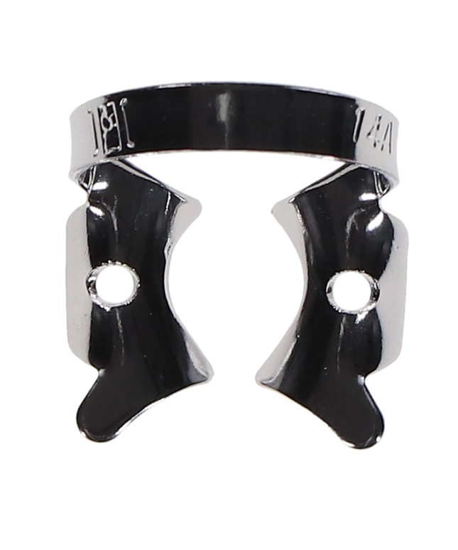 Coltene - Hygenic #14A Winged Rubber Dam Clamp Downward Sloped Jaws for Large, Partially