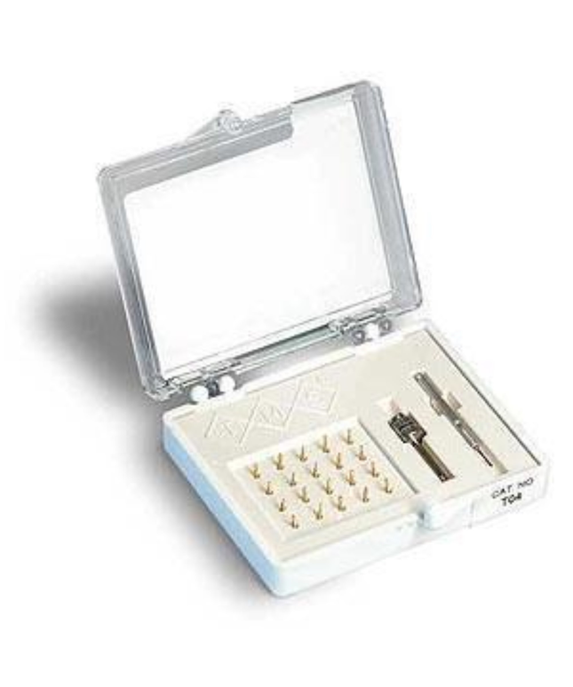 Coltene - TMS T-01 Regular .027" / .675 mm Gold-Plated SS self-threading