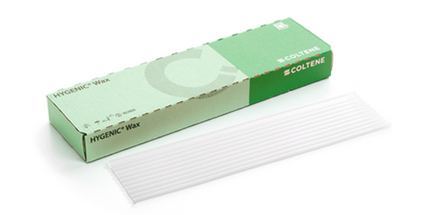 Coltene - Hygenic Wax Ropes - White Square 11" x 3/16", Box of 44