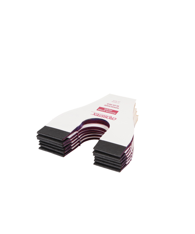 Crosstex - Articulating Paper Horseshoe Red/Blue 6/Pk