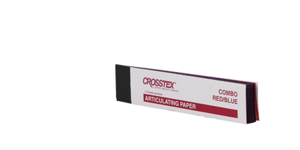 Crosstex - Articulating Paper Red/Blue 144/Sheets